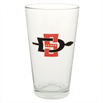 SD Arrow Pint Glass 