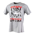 Tony Gwynn Signature Tee - Gray