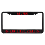 Alumni License Plate Frame-Black