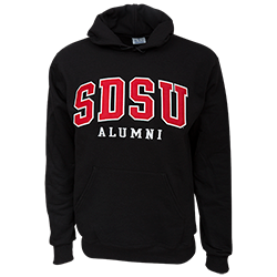 SDSU Alumni Pullover Sweatshirt-Black
