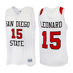 Kawhi Leonard #15 Basketball Jersey - White