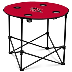 Round Tailgate Table With SD Interlock