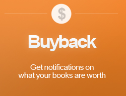 Buyback Get notifications on what your books are worth.