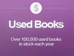 Used Books over 10000 used books in stock each year.