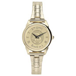 Ladies Wristwatch - 18K Gold Plated Case. Swiss Movt 40AG-G