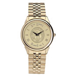 Mens Wristwatch - 18K Gold Plated Case. Swiss Movt. 36BG-G