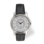 Mens Wristwatch - Leather Band Swiss Movt. 37-S