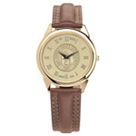 Mens Wristwatch - Leather Band. Swiss Movt. 36C-G
