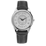 Mens Wristwatch - Leather Band. Swiss Movt. 36S-S