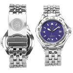 Mens Wristwatch - Stainless Steel Band. Citizen Movt. 34-S