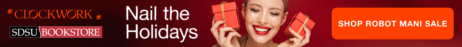 Nail The Holiday! Get a robot manicure, book now.