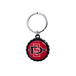 SD Spear Bottle Opener Keytag-Red