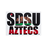 SDSU Aztecs California Decal