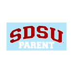 SDSU Parent Decal-Red