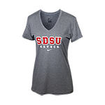 Women's Nike SDSU Aztecs Tee-Gray