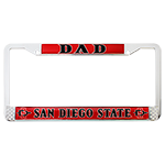 Dad License Plate Frame
