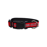 Small San Diego State Pet Collar - Red/Black