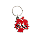 SDSU Hibiscus Keytag