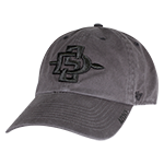 SD Spear Garment Washed Cap-Charcoal