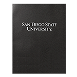 San Diego State 2 Pocket Folder- Black