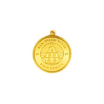 SDSU Medallion Regalia Zipper Pull