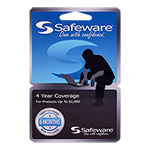 Safeware 4 Year Extended Service Plan for Devices Up to $2000