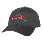 SDSU Dad Adjustable Cap-Charcoal