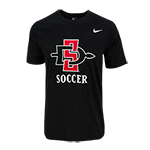 Nike SD Spear Soccer Tee-Black