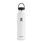 Hydro Flask 24 oz Standard Mouth Bottle-White