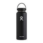 Hydro Flask 40 oz Wide Mouth Bottle-Black