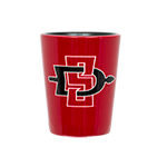 SDSU Aztecs SD Spear Shot Glass-Red