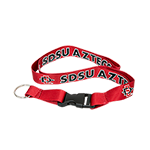 SD Spear SDSU Aztecs Lanyard-Red