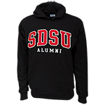 SDSU Alumni Pullover Sweatshirt-Black