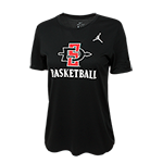 Women's Nike Jordan SD Spear Basketball Tee-Black