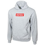SDSU Pullover Sweatshirt-Gray