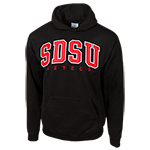 SDSU Aztecs Twill Hood Sweatshirt - Black