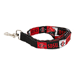 Color block SDSU Aztecs Lanyard