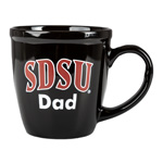 SDSU Dad Mug-Black