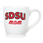 SDSU Mom Mug-White