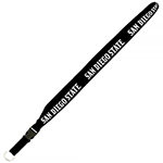 San Diego State Snap Release Lanyard-Black & White