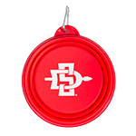 SD Spear Collapsible Pet Bowl-Red