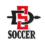 SD Spear Soccer Decal-Red/Black