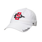 SD Spear Women's Adjustable Cap - White