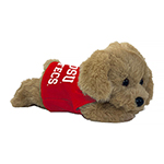 SDSU Aztecs Brown Plush Dog