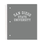 San Diego State University 3-Subject Notebook - Gray