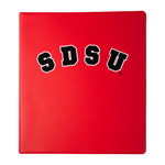 SDSU 1" Binder - Red