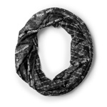 SDSU Infinity Scarf - Black/Gray