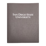 San Diego State 2 Pocket Folder - Gray