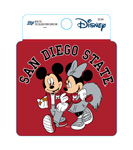 SDSU x Disney San Diego State Mickey and Minnie Decal - Red