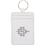 SD Spear ID Wallet Keytag - White